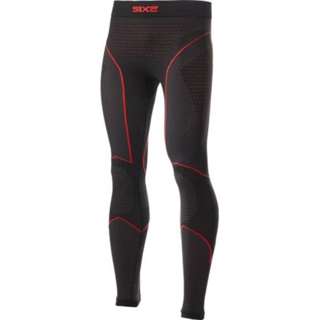 Six2 Pantaloni Lunghi Corti Black/red Unisex